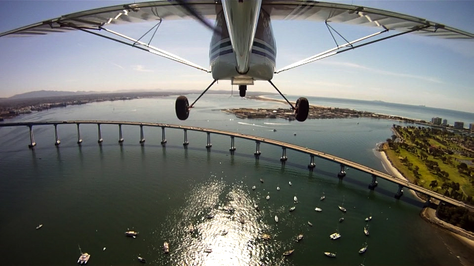 Flying the San Diego Bay transition